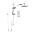 Keeney Mfg Shower Faucet Kit, Polished Chrome, Wall KIT-UNI140TSCP